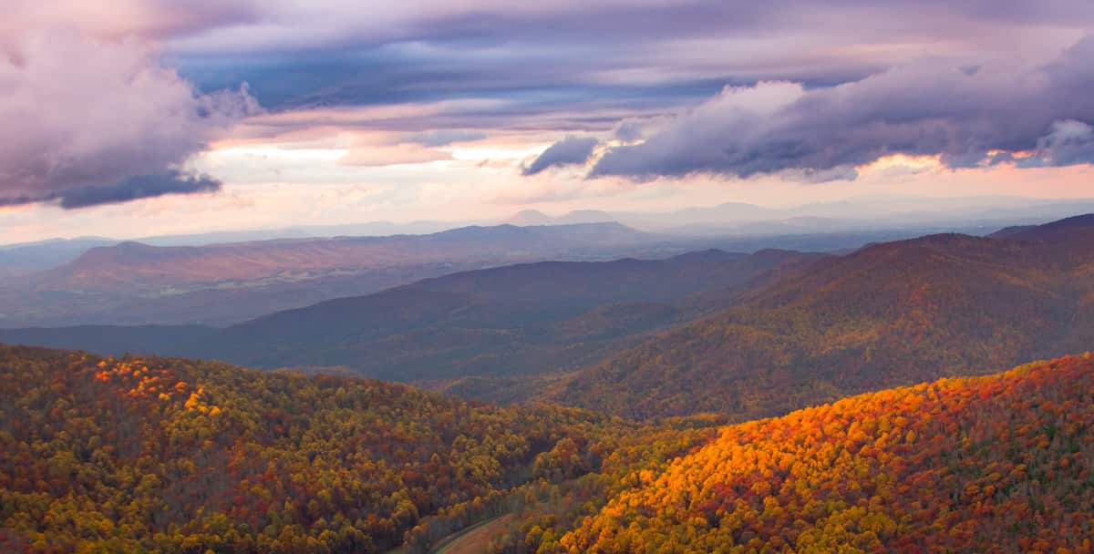 Autumn colors in the Virginia Mountains