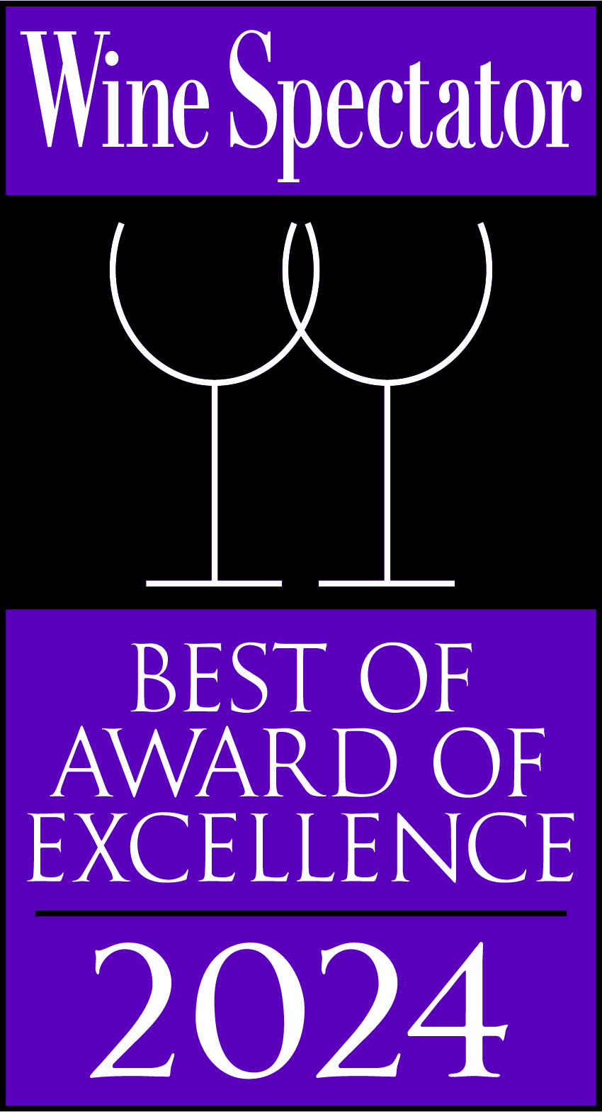 2024 Wine Spectator Best of Award of Excellence